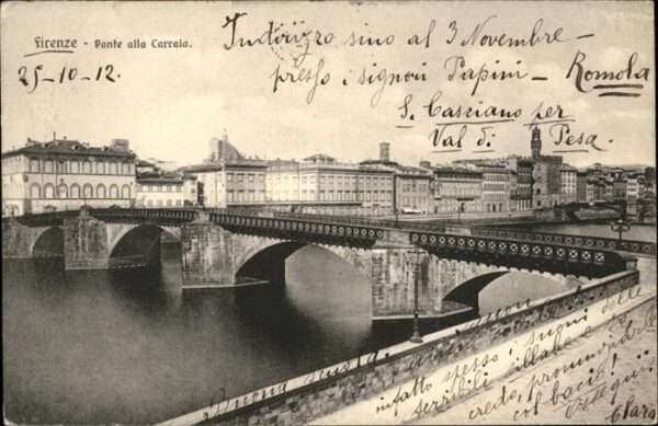 Firenze Florenz Ponte alla Carraia