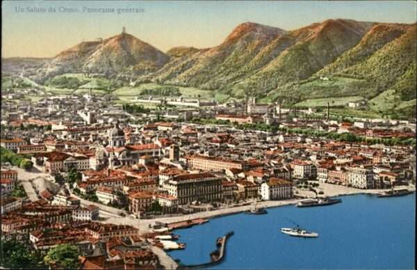 Como Lago di Como Panorama generale