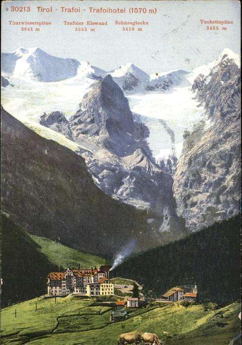Trafoi Suedtirol Tirol
