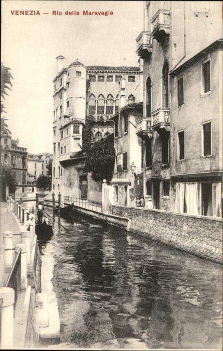 Venezia Venedig Rio delle Maravegie