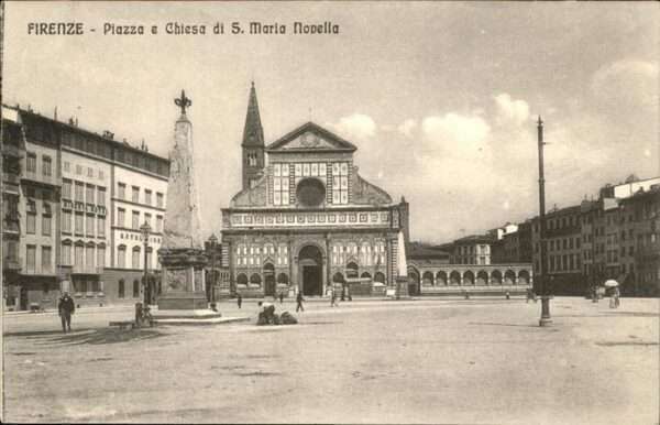Firenze Florenz Piazza e Chiesa di Santa Maria Novella