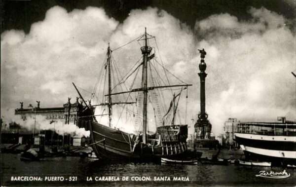 Barcelona Cataluna La Carabela de Colon Santa Maria