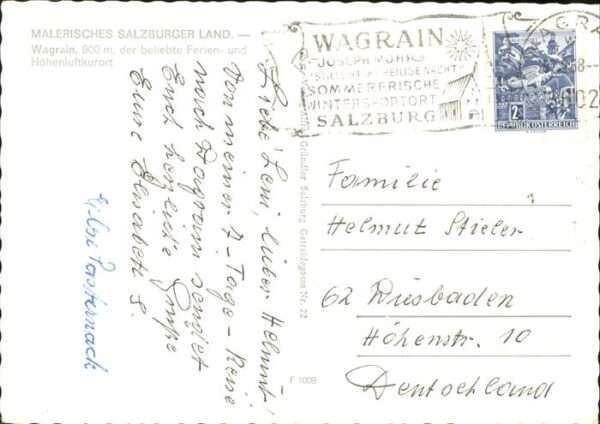 Wagrain Salzburg Höhenluftkurort – Bild 2