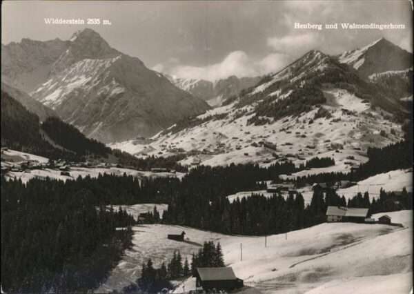 Riezlern Kleinwalsertal Vorarlberg Mittelberg
Widderstein