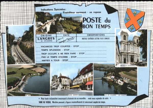 Langres Poste du bon temps