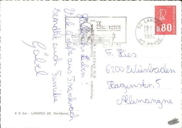 Langres Poste du bon temps – Bild 2