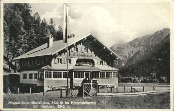 Hintersteinertal Tirol
Giebelhaus