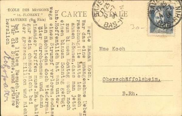 Saverne Ecole des Missions – Bild 2