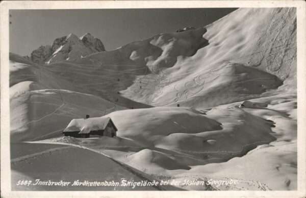 Innsbruck Nordkettenbahn Skigelämde