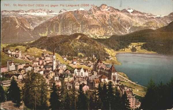 St Moritz GR Piz Languard