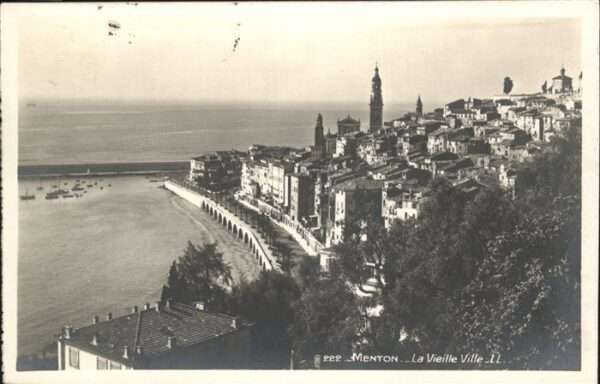 Menton Alpes Maritimes Vieille Ville