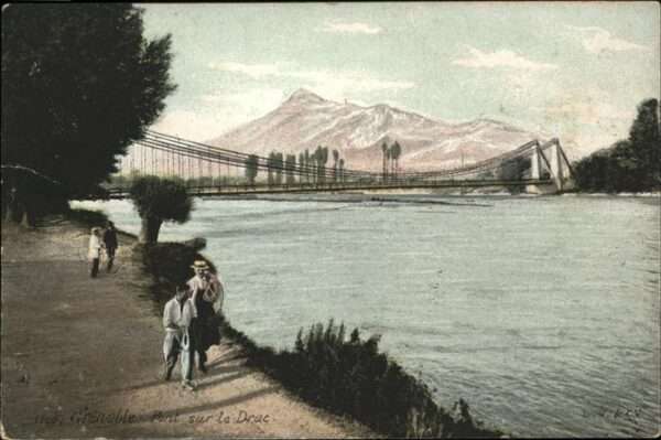 Grenoble Le Drac Brücke