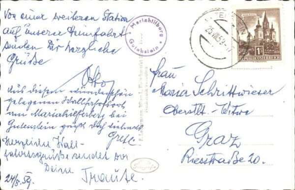 Gutenstein Niederoesterreich Mariahilfsberg – Bild 2