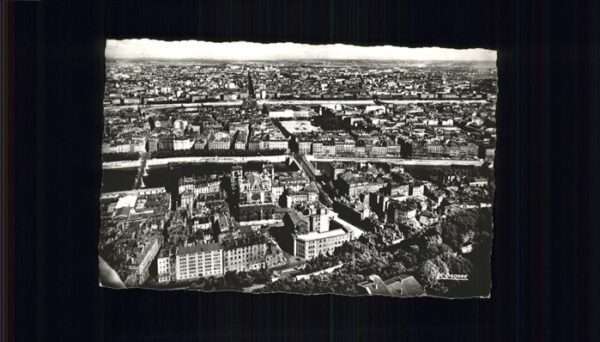 Lyon France Fliegeraufnahme