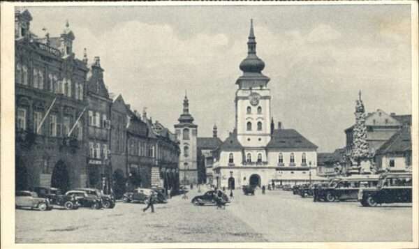 Saaz Tschechien Marktplatz