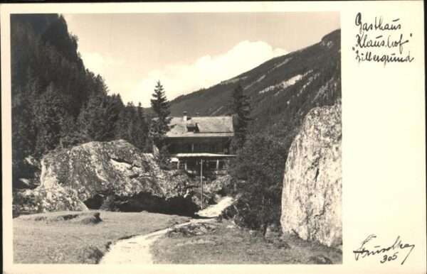 Mayrhofen Zillertal Gasthaus Klaushof