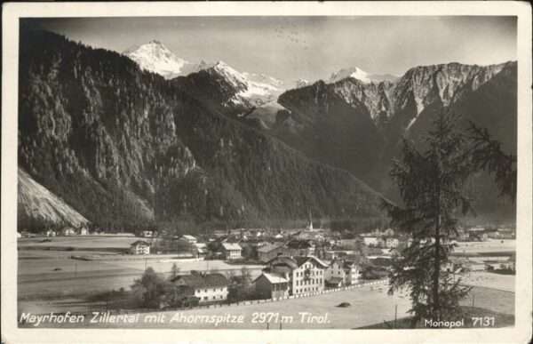 Mayrhofen Zillertal Ahornspitze