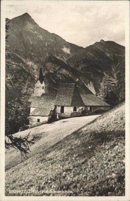 Gschnitz Tirol Magdalenen Kirche