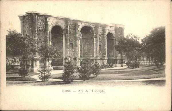 Reims Champagne Ardenne Arc de Triomphe