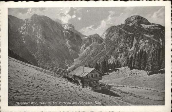 Pertisau Achensee Bärenbad Alpe
