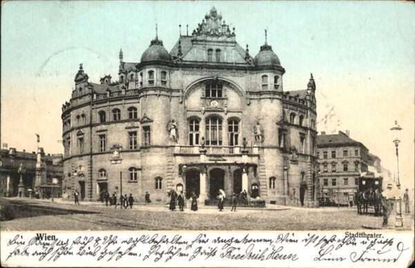 Wien Stadttheater Kutsche