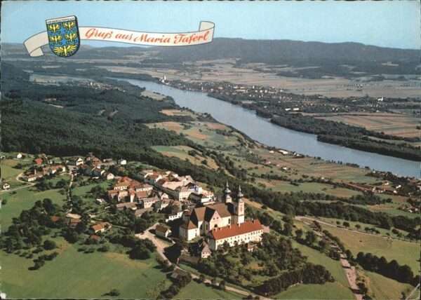 Maria Taferl Fliegeraufnahme Basilika