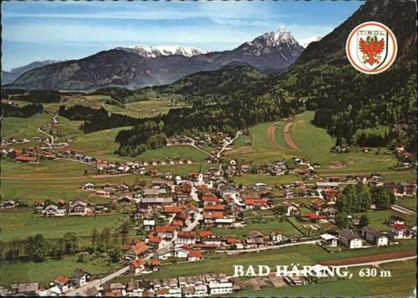 Bad Haering Tirol Fliegeraufnahme