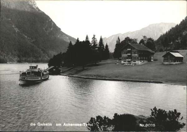 Achensee Galsalm Schiff