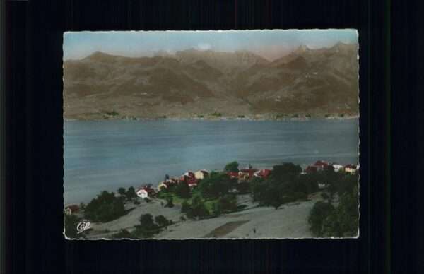 Saint-Gingolph Fliegeraufnahme