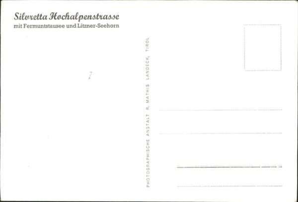 Silvretta Hochalpenstrasse Fermuntstausee – Bild 2