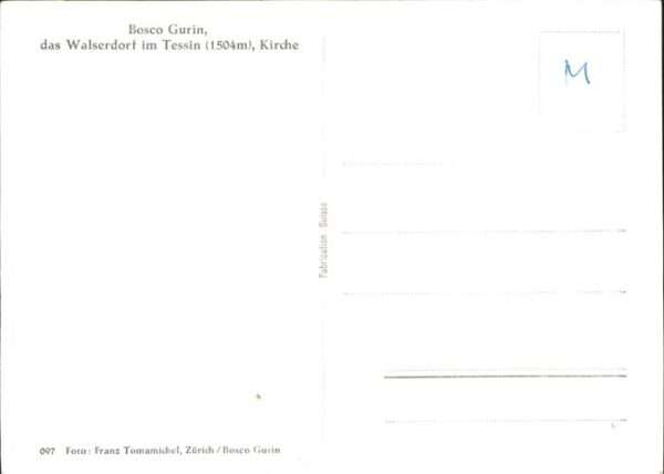 Bosco Gurin Kirche – Bild 2