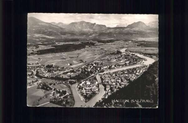Hallein Fliegeraufnahme