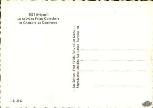 Sete Herault Palais Consulaire Schiff – Bild 2