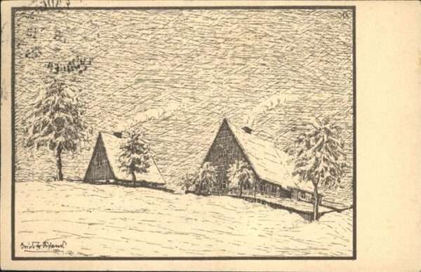 Katharinaberg Berghütten Künstler Erich Eiland