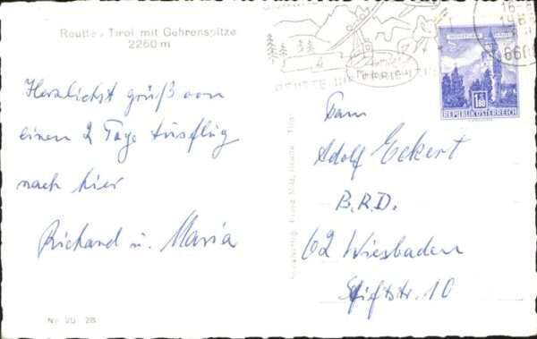 Reutte Tirol Gehrenspitze – Bild 2