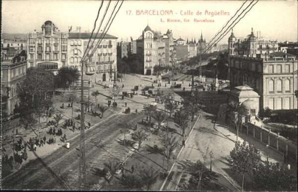 Barcelona Cataluna Calle de Arguelles