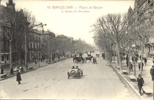 Barcelona Cataluna Parco de Gracia