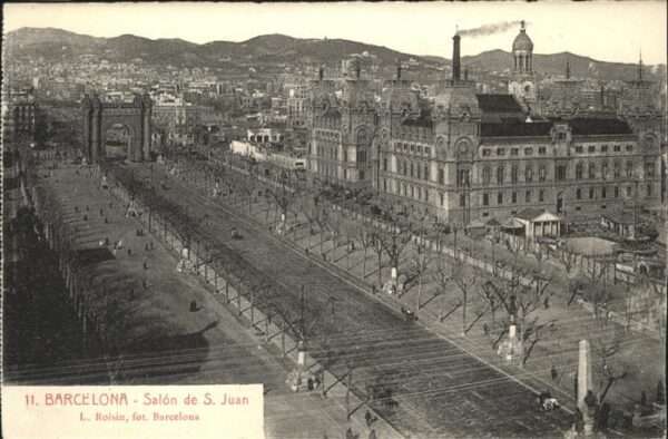 Barcelona Cataluna Salón de S. Juan