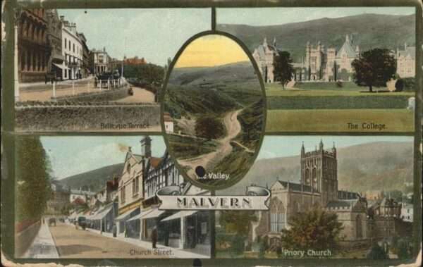 Malvern Alabama Bellevue Terrace
College
Priory Churc