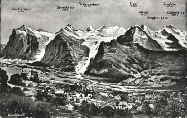 Grindelwald Wetterhorn
Schreckhorn
Finsteraarhorn