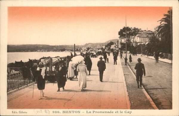 Menton Alpes Maritimes Promenade