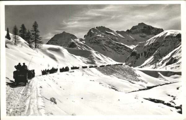Davos GR Schlittenfahrt
