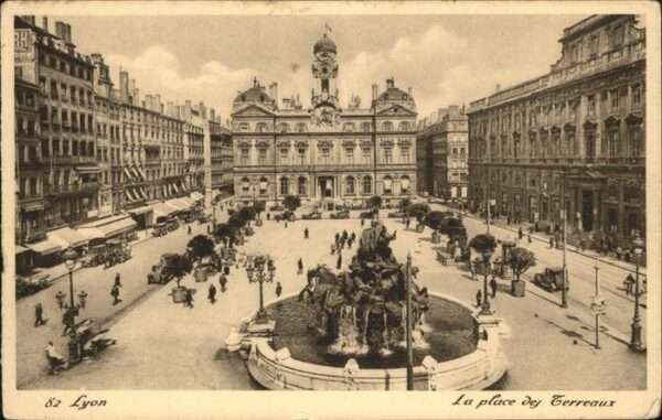 Lyon France Place des Terreaux