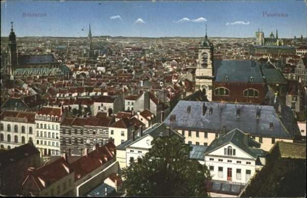 Bruxelles Bruessel Panorama