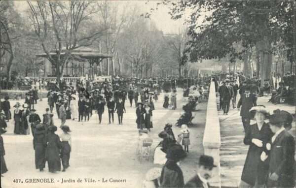 Grenoble Jardin de Ville
Le Concert