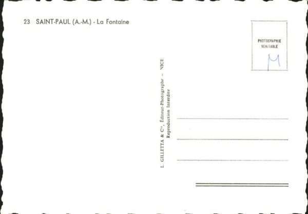 Saint-Paul Alpes-Maritimes Alpes-Maritim la Fontaine – Bild 2