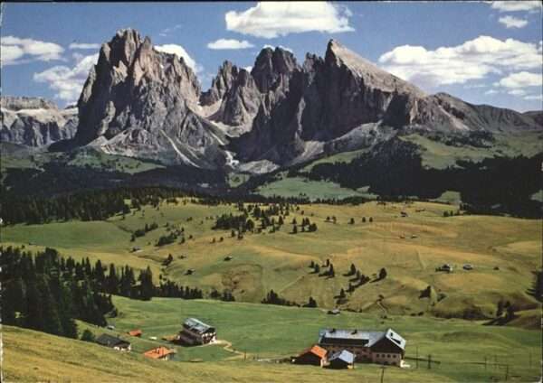 Sassolungo Langkofel Schlergebiet Dolomiten
