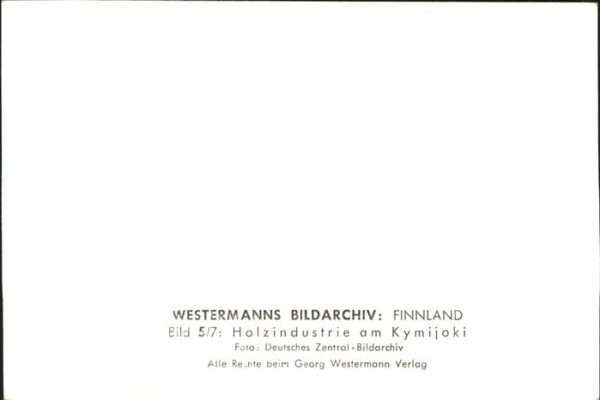 Finnland Holzindust am Kymijoki – Bild 2