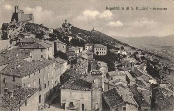 San Marino Repubblica Panorama