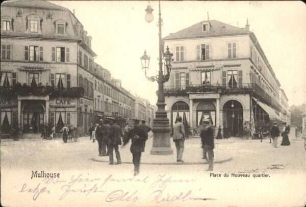 Mulhouse Muehlhausen Place de Nouveau Quartier